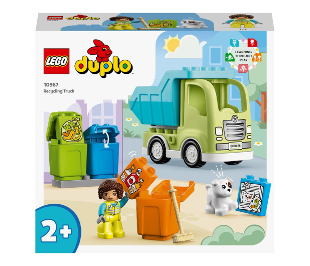 LEGO Duplo 10987 Ciężarówka recyklingowa - 1144302 - zdjęcie